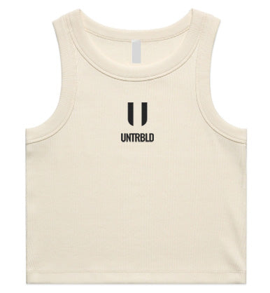 Unisex Organic Rib Crop Tank - 4064G