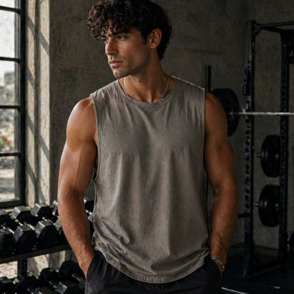 Men's Faded Tank Top