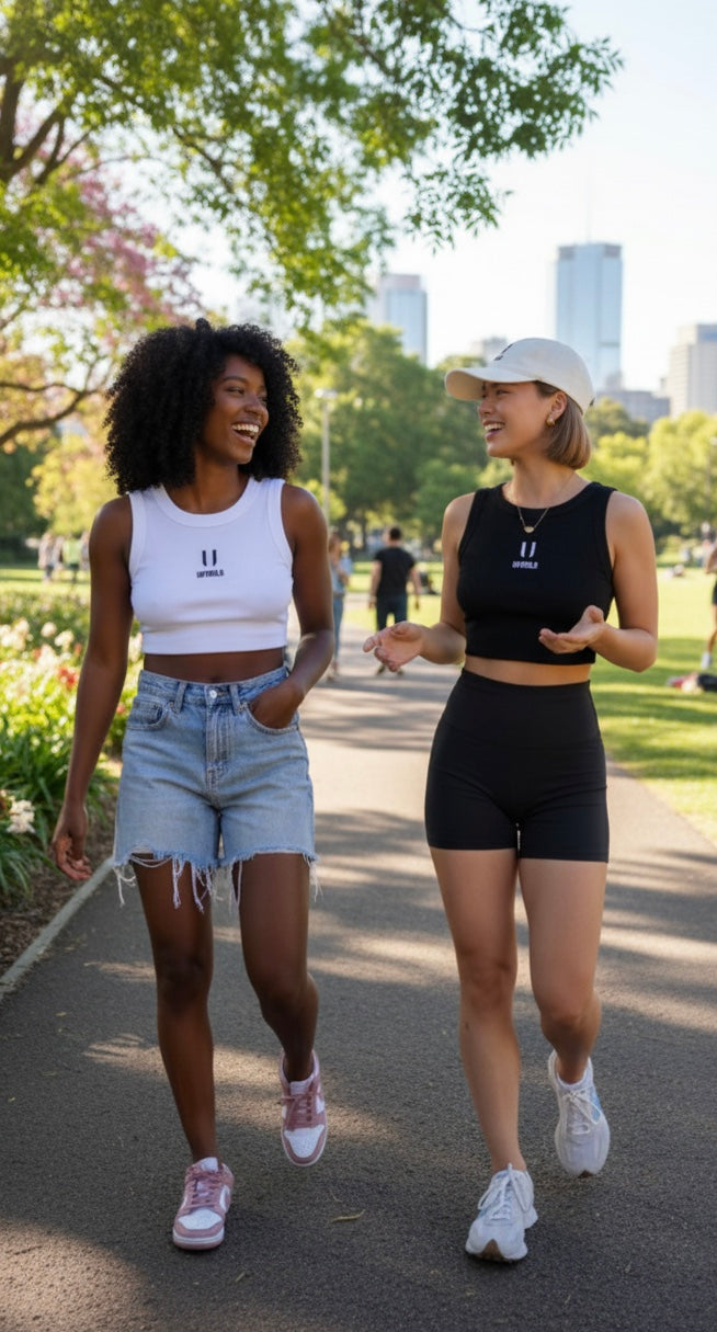 Unisex Organic Rib Crop Tank - 4064G