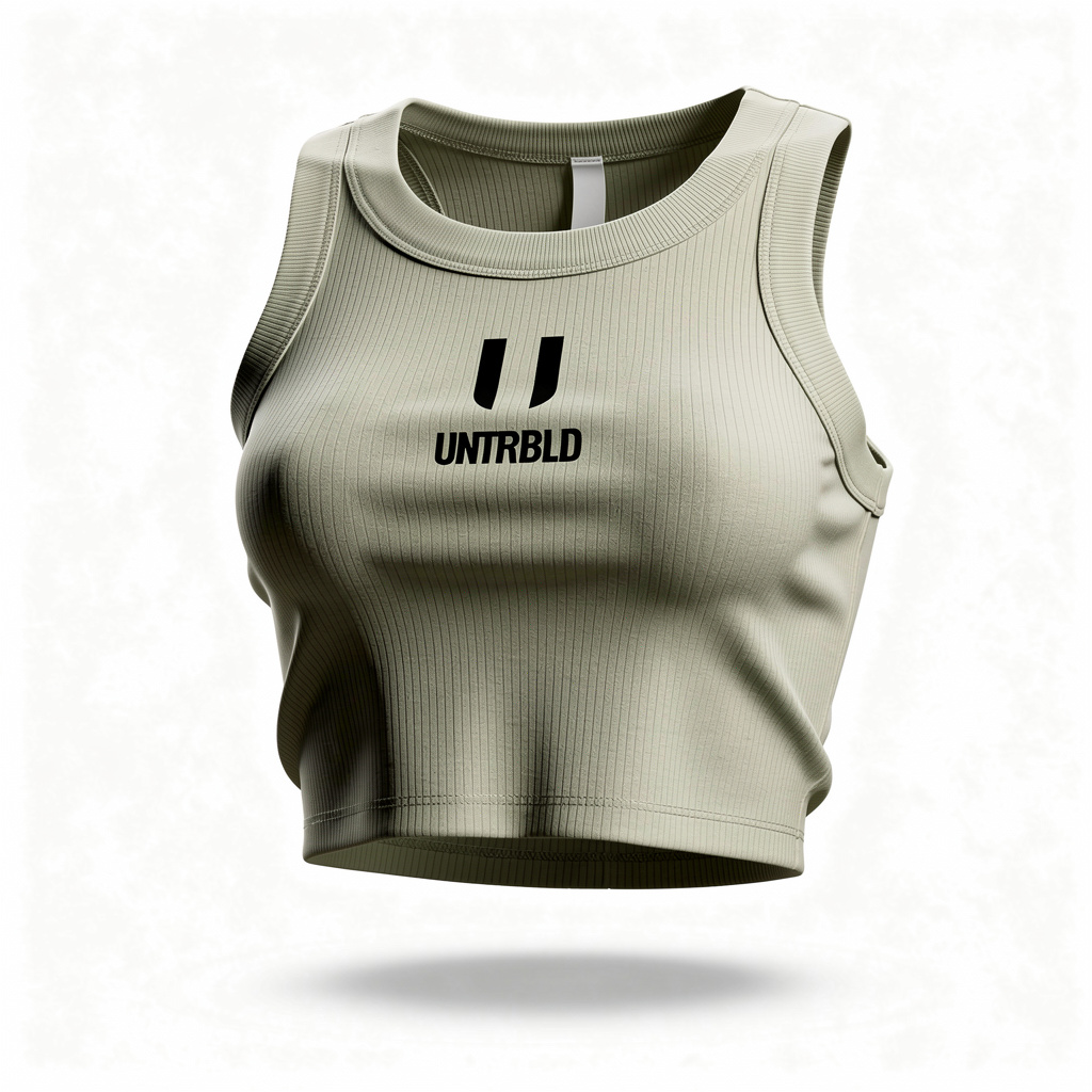 Organic Rib Crop Tank