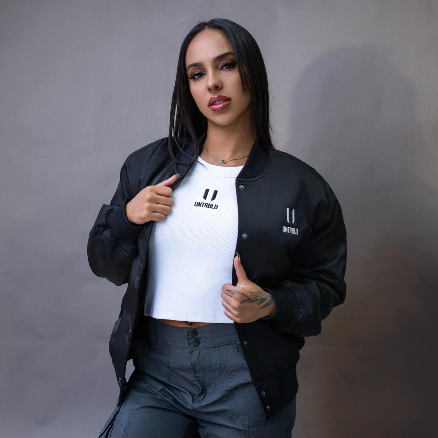Unisex College Bomber Jacket