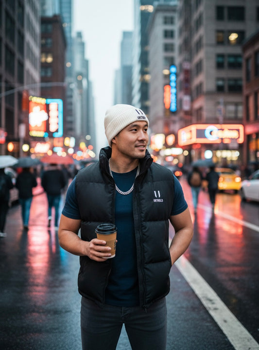 Men's Puffer Vest - 5592