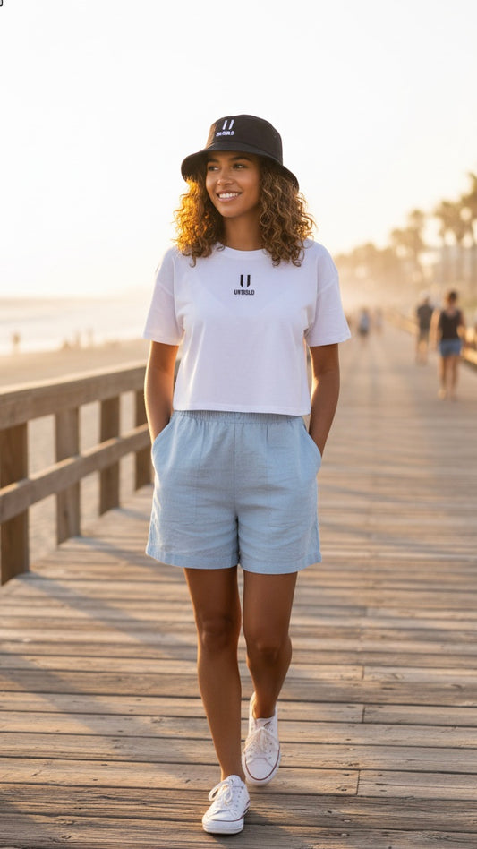 Women's Crop Tee - 4062